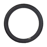 2.25-17 Moped Tire for Honda Little Honda P50, PA50, & PC50, featuring a close-up of its spiked treads designed for precise steering and durability.