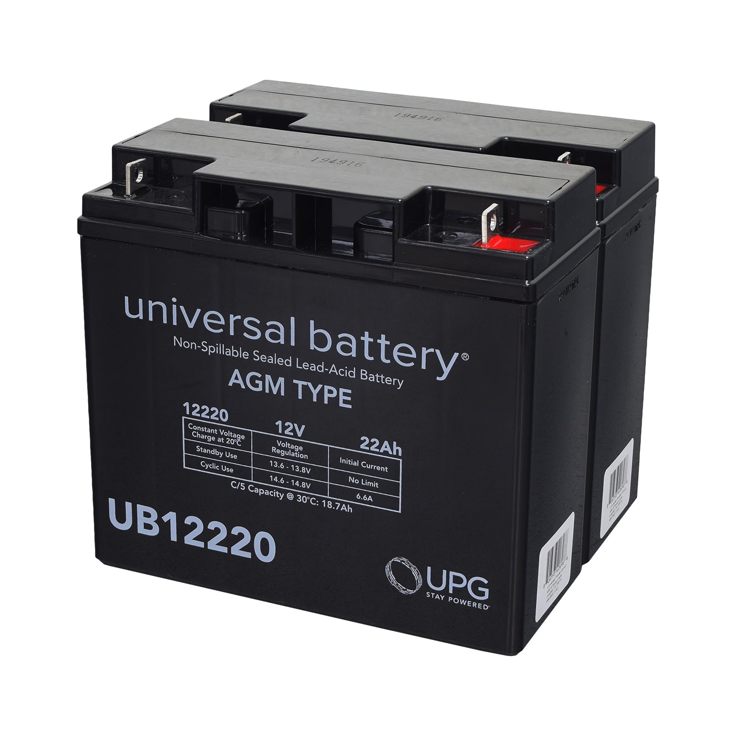 High Capacity Battery Box Assembly for the Golden Buzzaround XL HD (GB117H/GB147H)