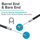 18" Brake Cable for the Rollplay Nighthawk