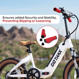 Handlebar Grip Set with Clamps for Electric Bicycles