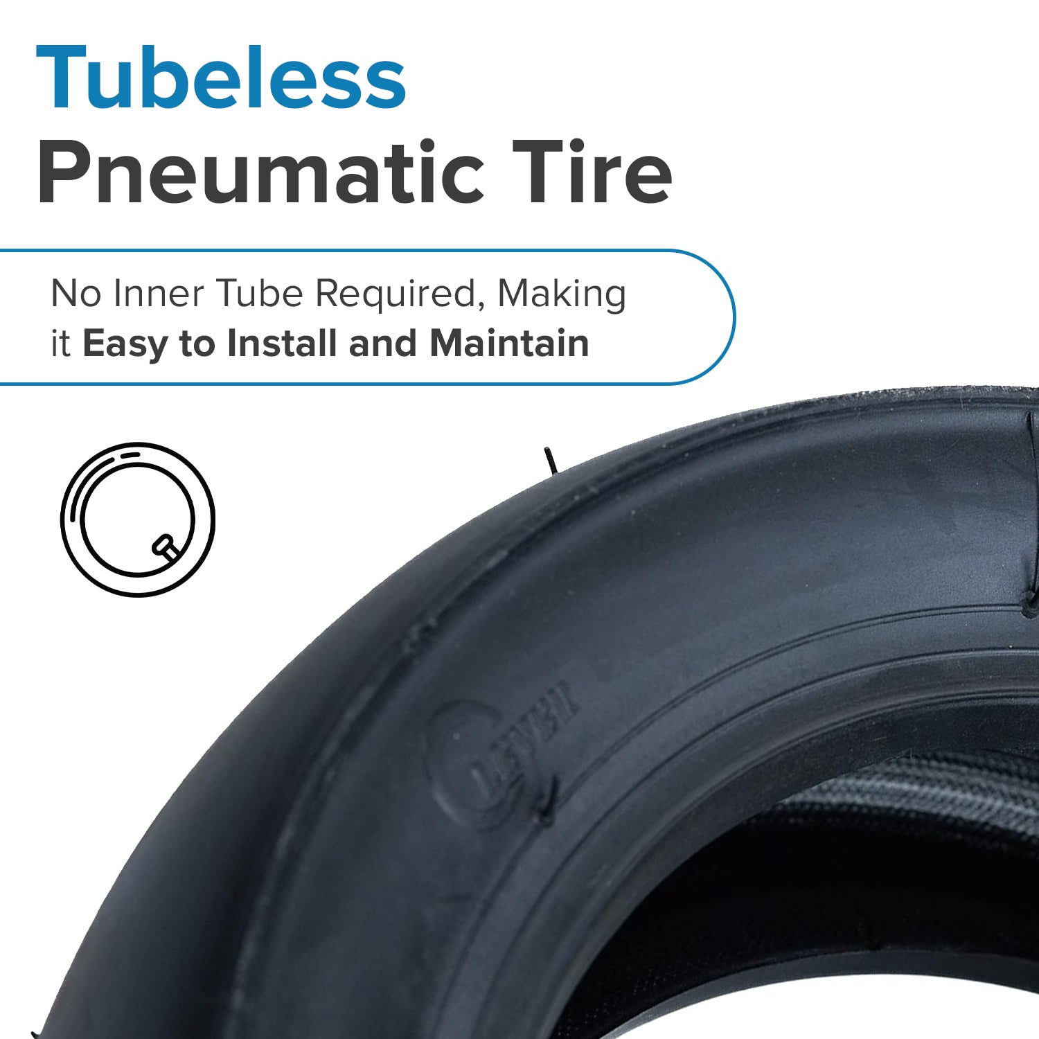 110/50-6.5 Pocket Bike Tire with KF873 Slick Tread