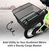 Basket with Bolt & Washer for Razor EcoSmart Metro (V2+) & EcoSmart Metro HD Scooters