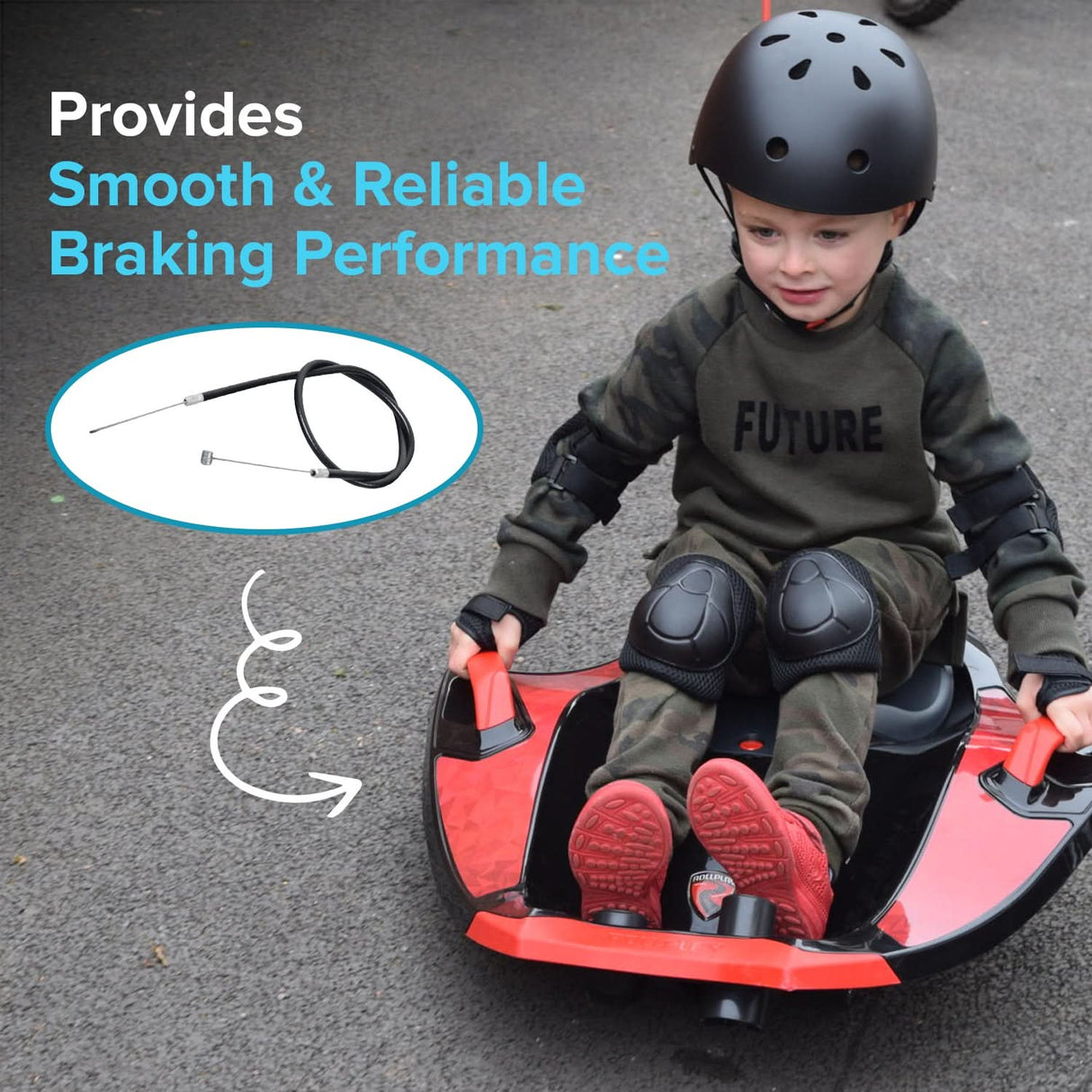 18" Brake Cable for the Rollplay Nighthawk