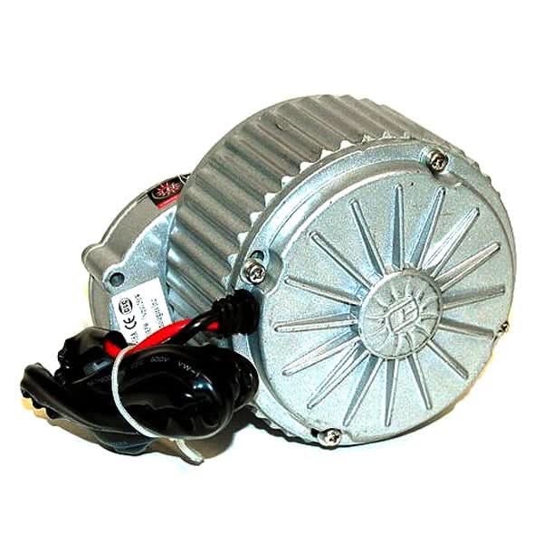 24 Volt 250 Watt XYD-16A Gear Reduction Electric Motor with 9 Tooth 1/8