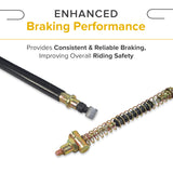 40-7/8" Scooter Drum Brake Cable
