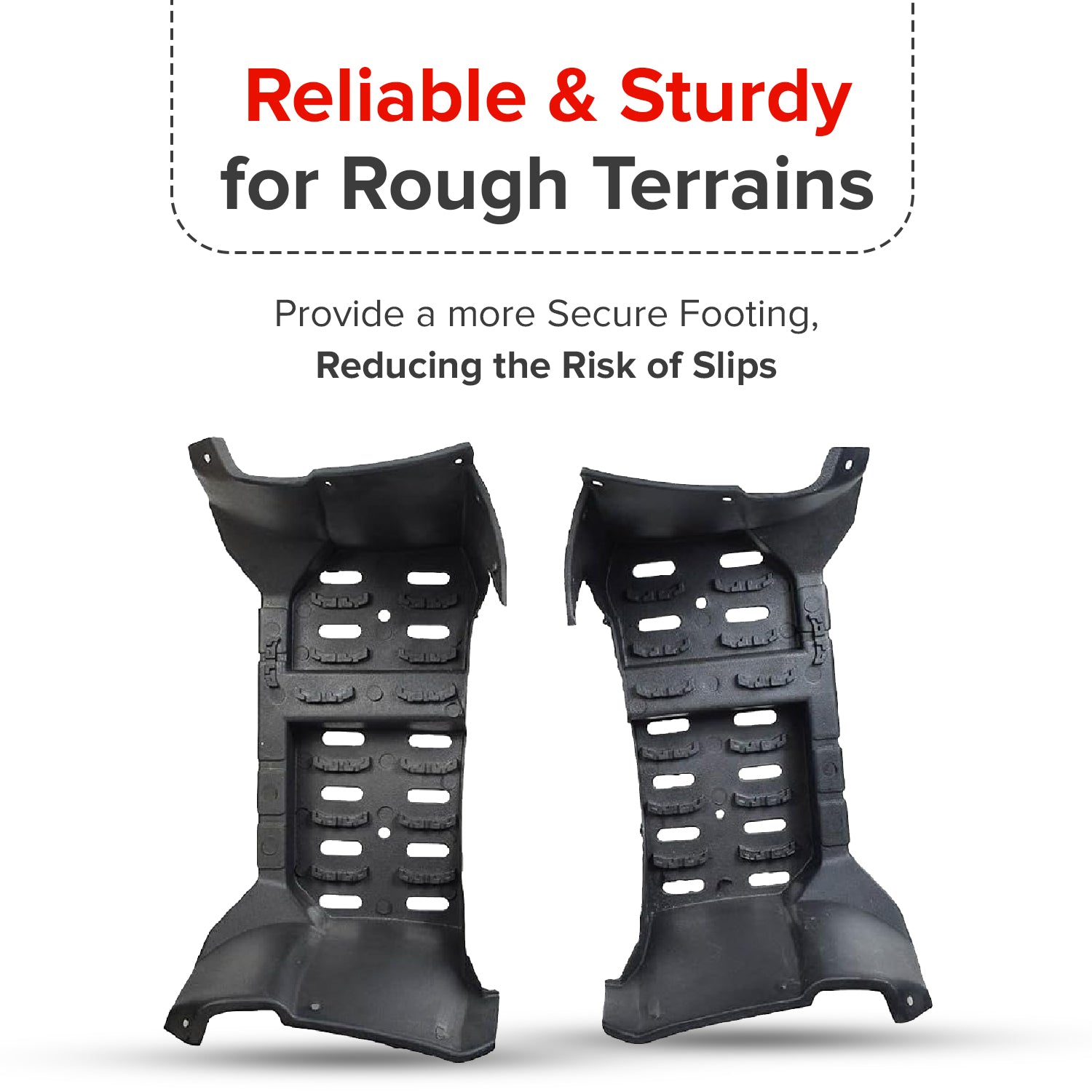 Foot Platforms for 90cc Baja Canyon 90-U & Wilderness 90R ATVs