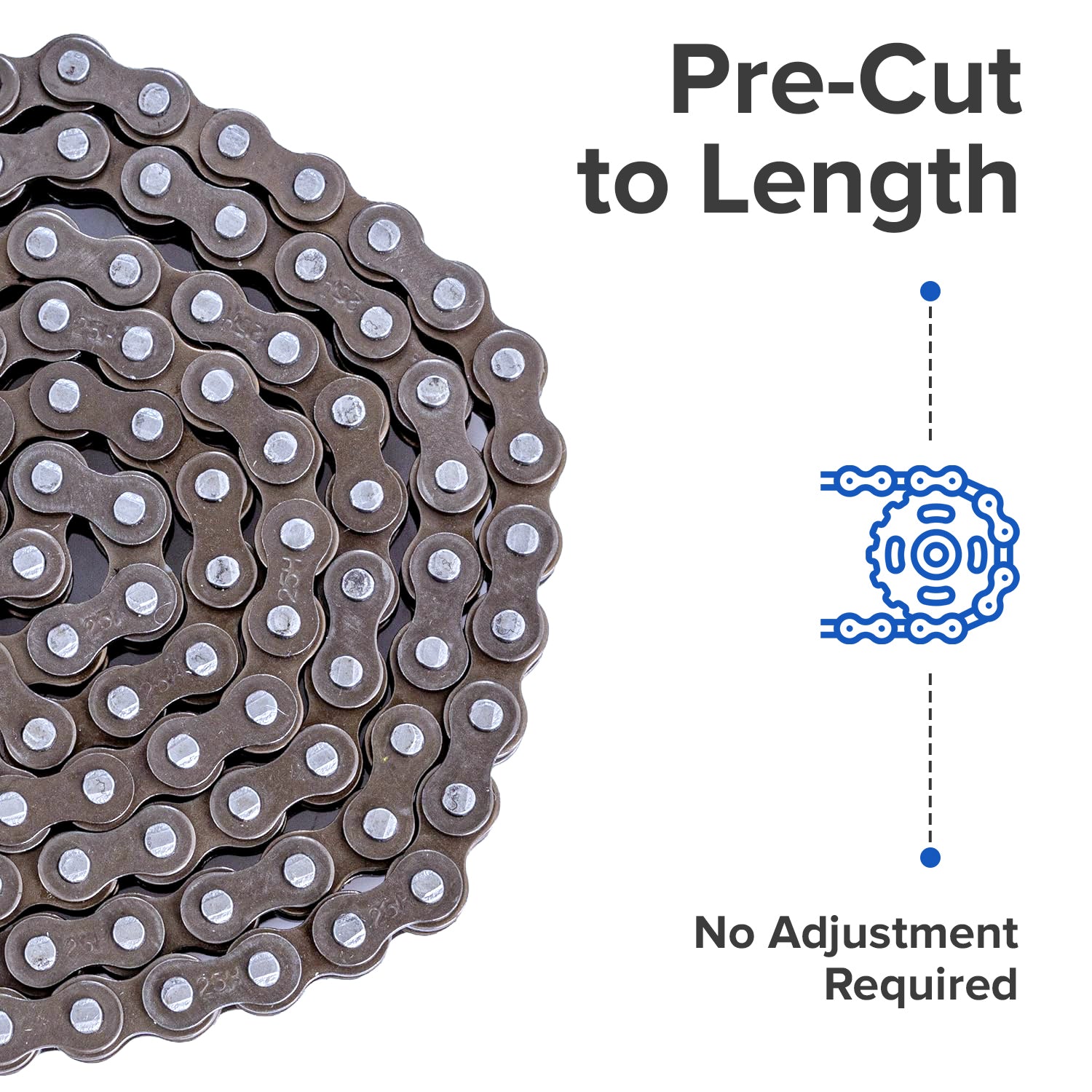 How To Shorten A Dirt Bike Chain 118 Link #25 Chain For The Razor