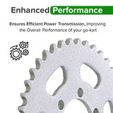 #35 Chain 40 Tooth Sprocket for the Monster Moto / Mega Moto MM-K80 80cc Go-Kart