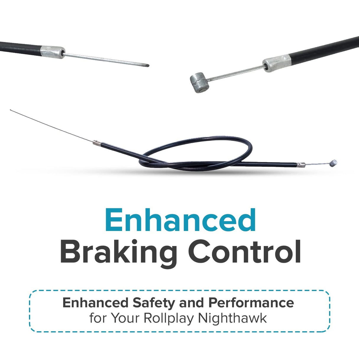 18" Brake Cable for the Rollplay Nighthawk