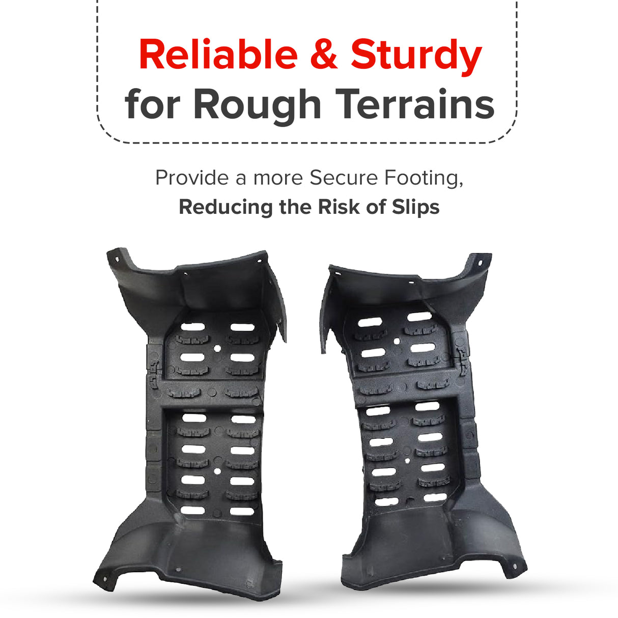 Foot Platforms for 90cc - 125cc ATVs