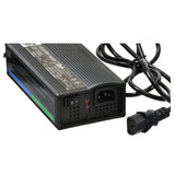 24 Volt 2.0 Amp XLR Li-ion Battery Charger for eZip and IZIP Electric Bikes, featuring a black power supply with an attached cord and visible wires. Ideal for fast recharging lithium-ion batteries.