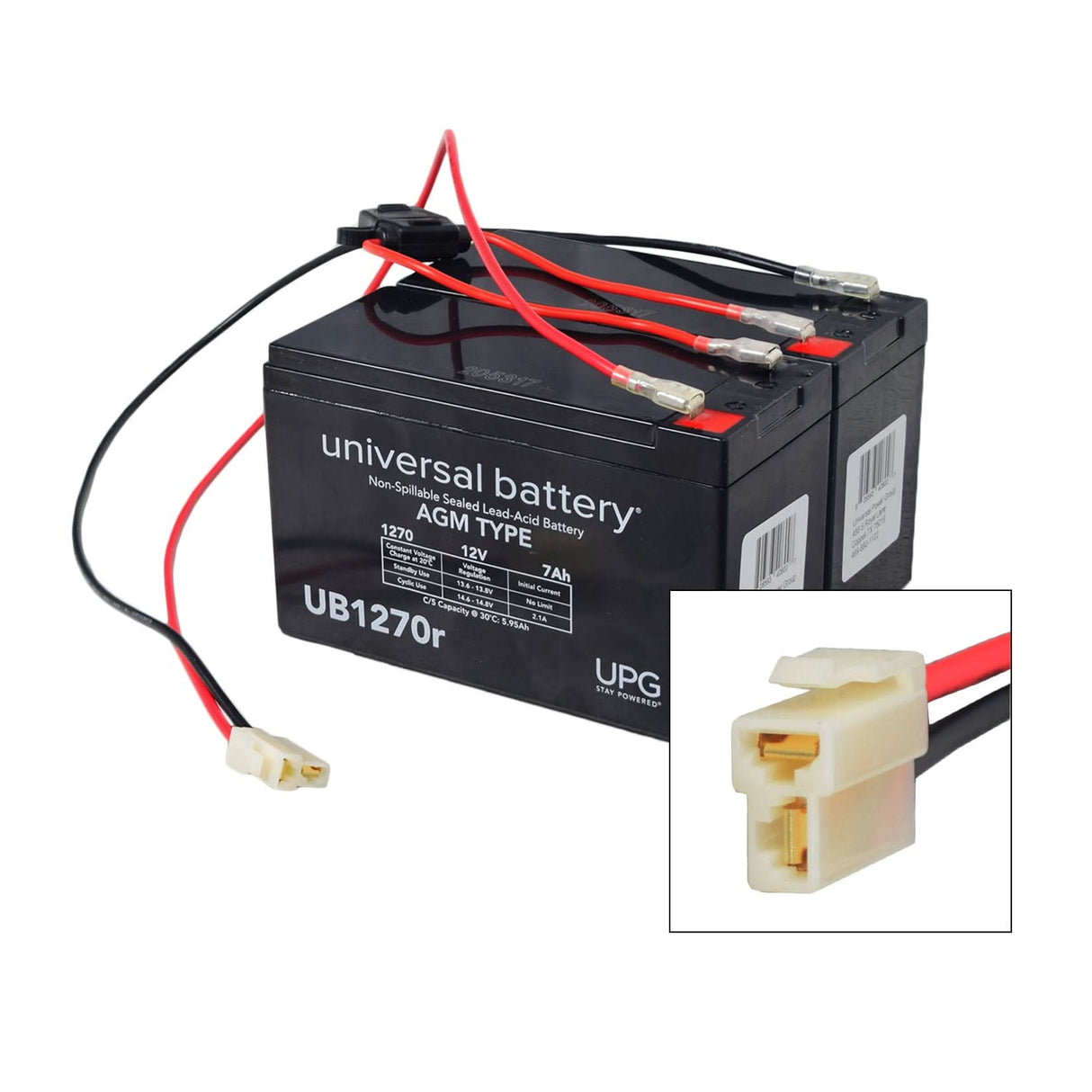 24 Volt AGM Battery Pack for the Monster Moto / Mega Moto MME-250 (MM-E250) Electric Mini Bike