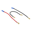 24 Volt Universal Battery Wiring Harness Kit showing a group of wires with connectors, including fully insulated battery terminals and butt splice connectors for electric scooter battery installation.