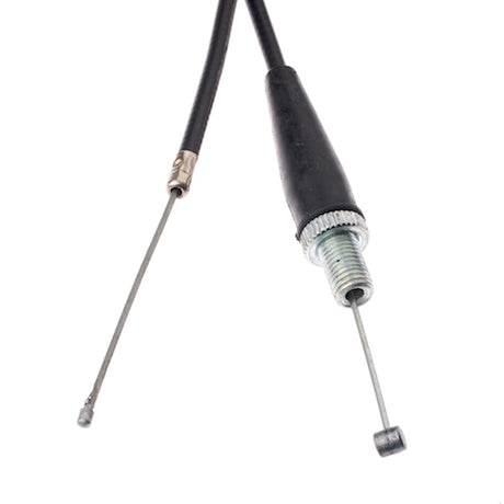 29 Dirt Bike Throttle Cable for Baja Dirt Runner models, showing a close-up of the black cable with a metal end fitting and a black handle.