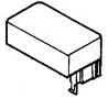 250cc CDI Module for Honda Helix CN250 (1992-2007 Models) (OEM), illustrated in a detailed black and white sketch, showcasing its rectangular design.