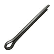 Close-up of a 2.5 mm x 25 mm Cotter Pin, a metal tool used for securing components like castle nuts on transaxle shafts.