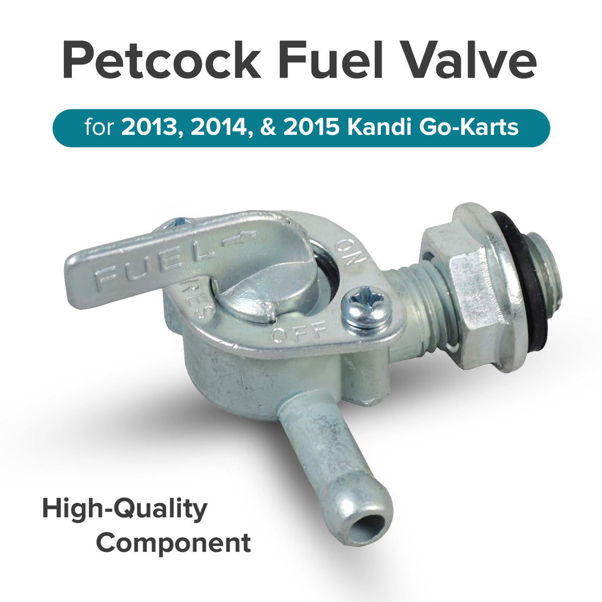 Petcock Fuel Valve for 2013, 2014, & 2015 Kandi Go-Karts
