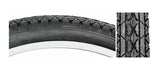 Close-up of the 26x2.125 Cruiser CST241 Bicycle Tire from Sunlite, showcasing its tread pattern and robust design, ideal for replacing old bike tires.