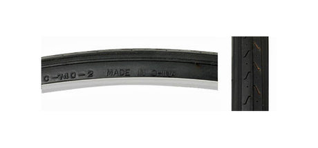 Close-up of the 27x1-1/4 Non-Belted Super HP CST740 Bicycle Tire, showcasing its tread pattern and robust build, ideal for replacing old bike tires.