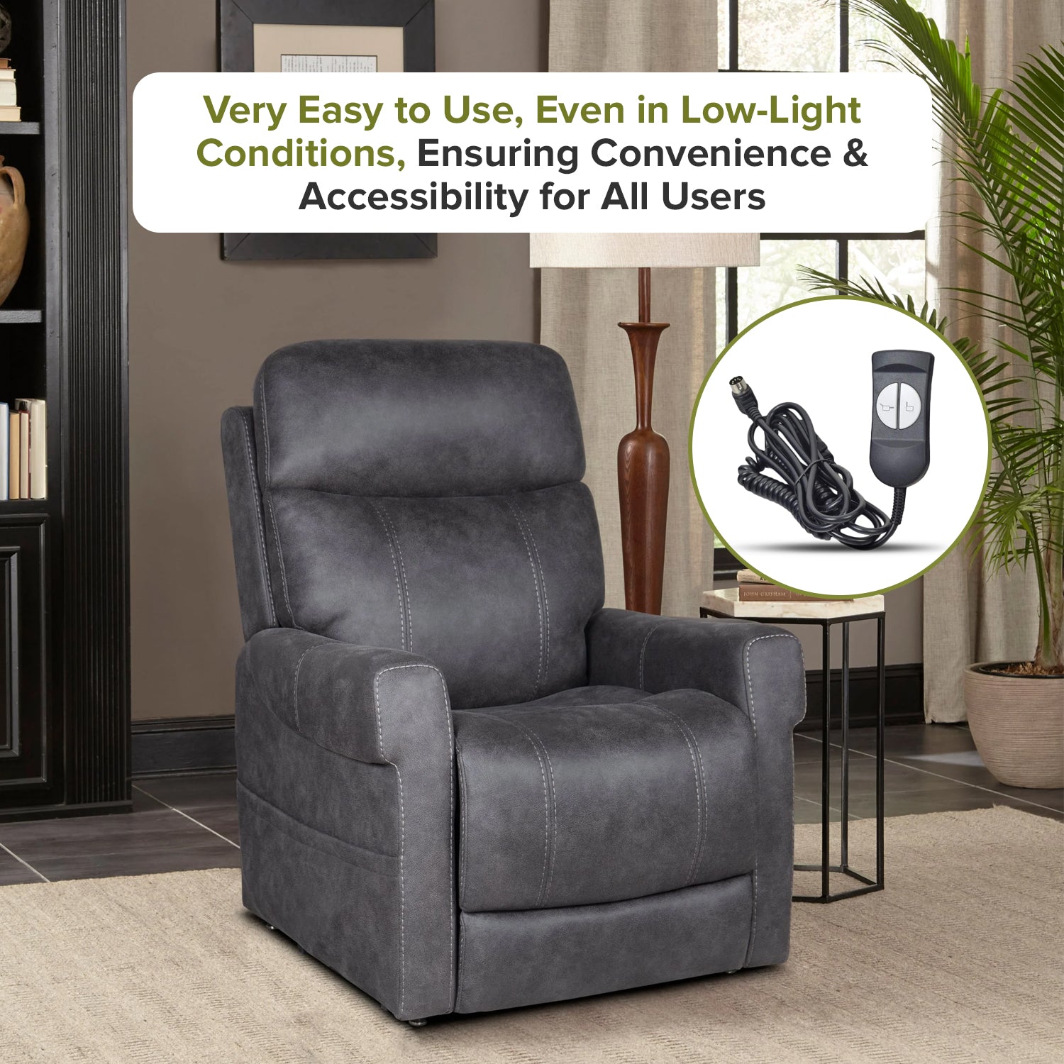 Limoss 2-Button Hand Control for Flexsteel Lift Chairs