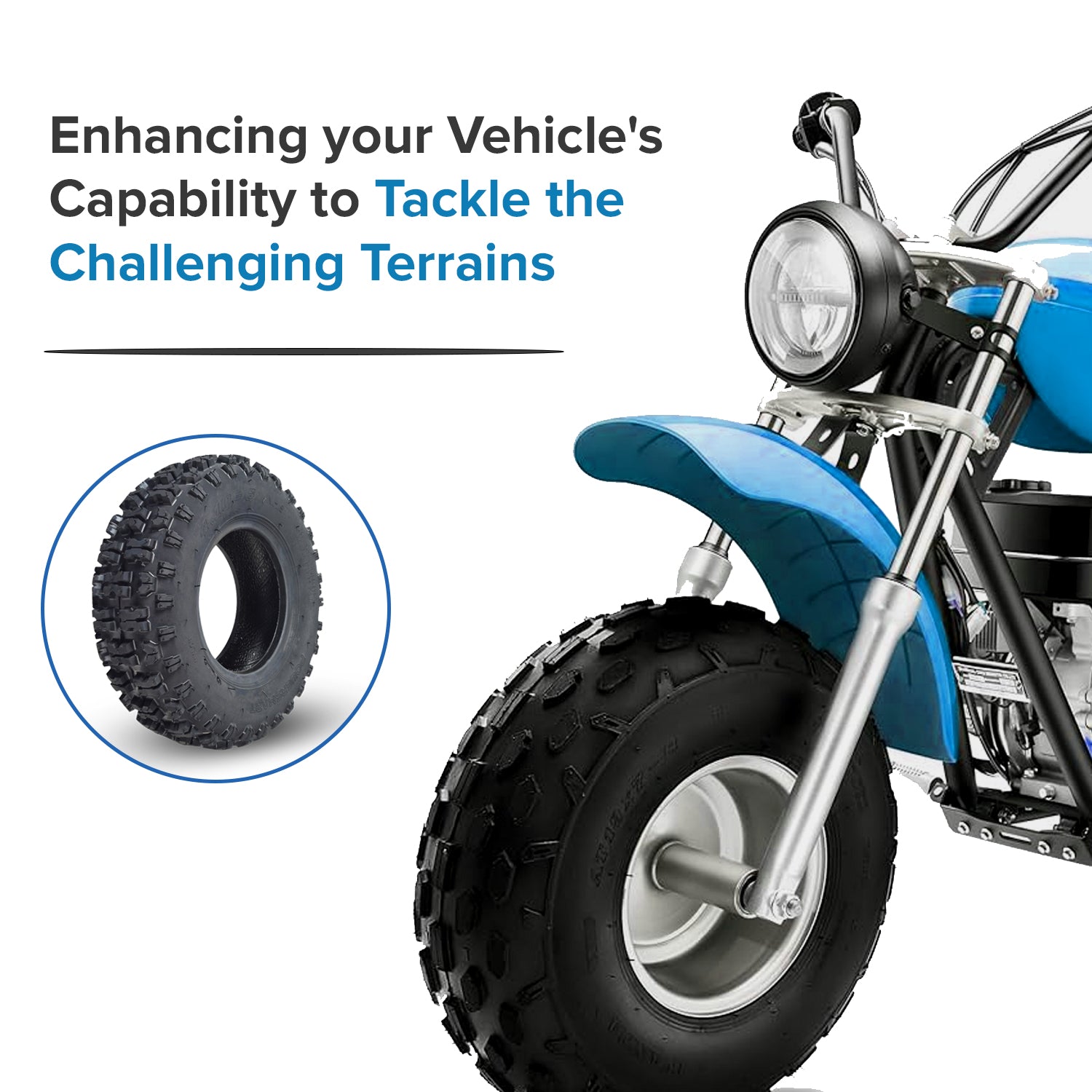 4.10-6 ATV & Mini Bike Tire