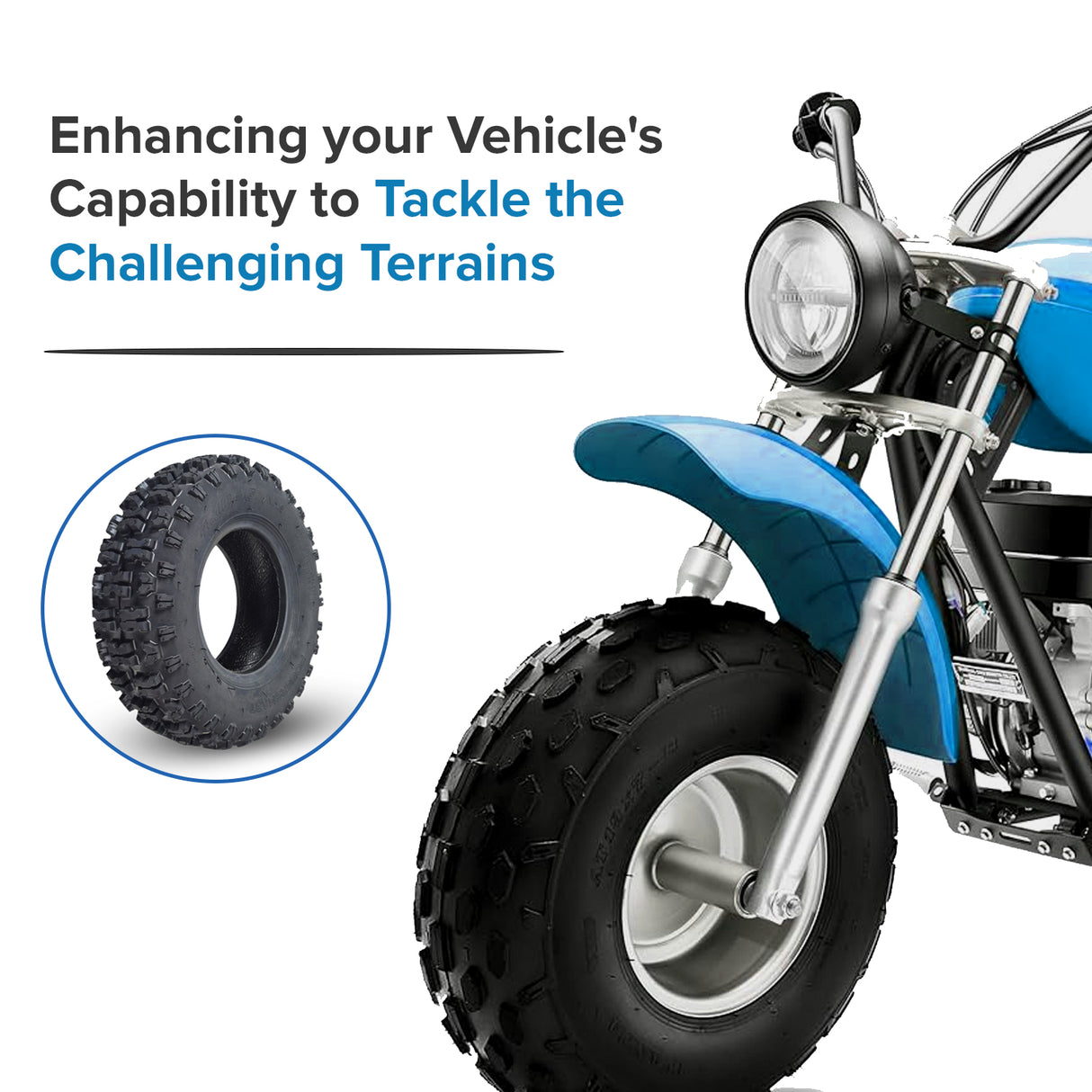4.10-6 ATV & Mini Bike Tire