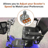 Speed Pot (Rabbit/Turtle) Switch for Pride and Go-Go Mobility Scooters (DWR9905H009)