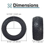 8.5" (200x90) Solid Tire for the Gyroor Warrior G2 Self-Balancing Hoverboard