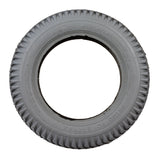 14x3 (3.00-8) foam-filled mobility tire with C248 Powertrax knobby tread, featuring a circular rim and flush profile with 2.25 bead width, compatible with Jazzy, Jet, and Quickie power chairs.