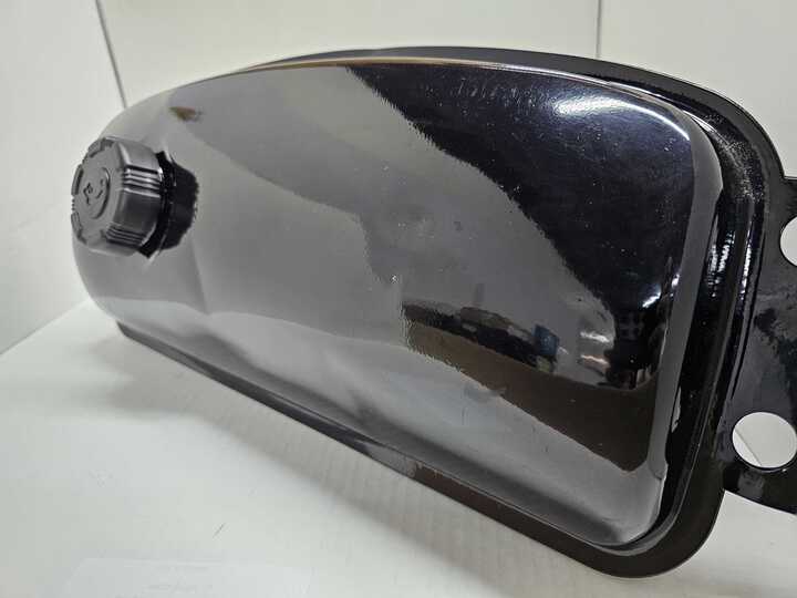 Fuel Gas Tank for 150cc - 250cc Hammerhead Off-Road® & Kandi Go-Karts (Blemished) showing a black rectangular tank with a round cap attached.