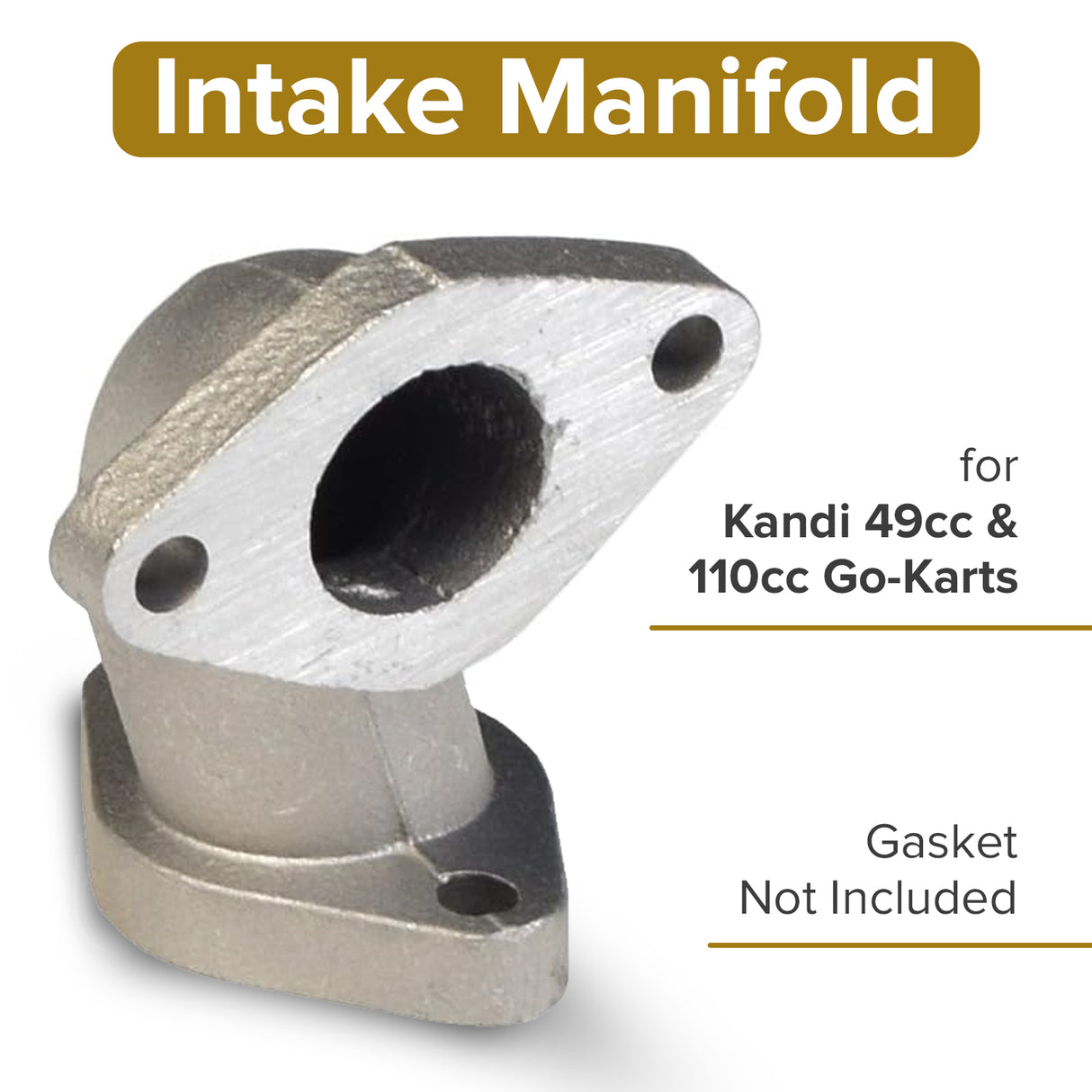 Intake Manifold for Kandi  49cc & 110cc Go-Karts