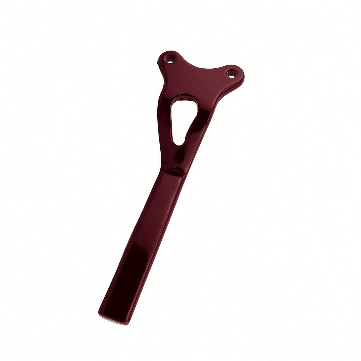 Black Cherry red Jazzy Carbon joystick mounting bracket, additional view 3