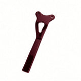 Black Cherry red Jazzy Carbon joystick mounting bracket, additional view 3
