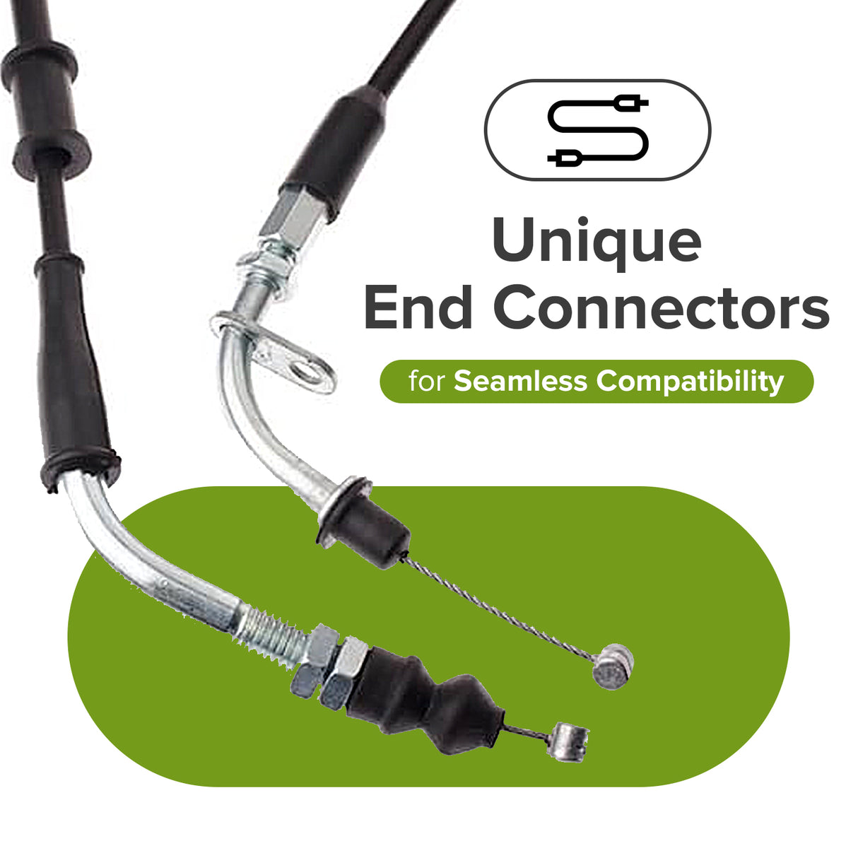 Throttle Cable for Baja Sun City (SC50) & Retro (RT50) Scooters