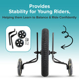 Training Wheels with Brackets & Hardware (Set of 2)