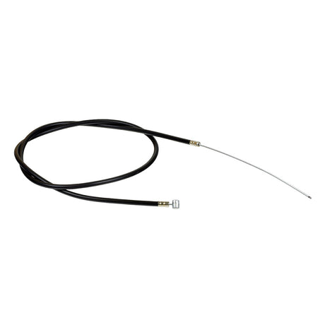 34 Scooter Brake Cable featuring a black cable with a silver tip, designed for Razor PowerWing DLX and compatible scooters. Ideal for replacing or upgrading existing brake cables.