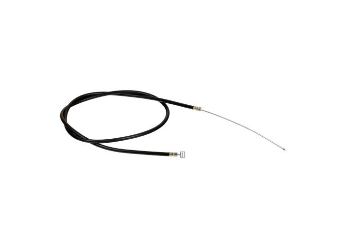 34 Front Brake Cable for Gyroor Electric Bikes, featuring a black cable with a silver tip, designed for Swagtron SwagCycle electric bikes, providing adjustable slack to prevent pinching or crimping.