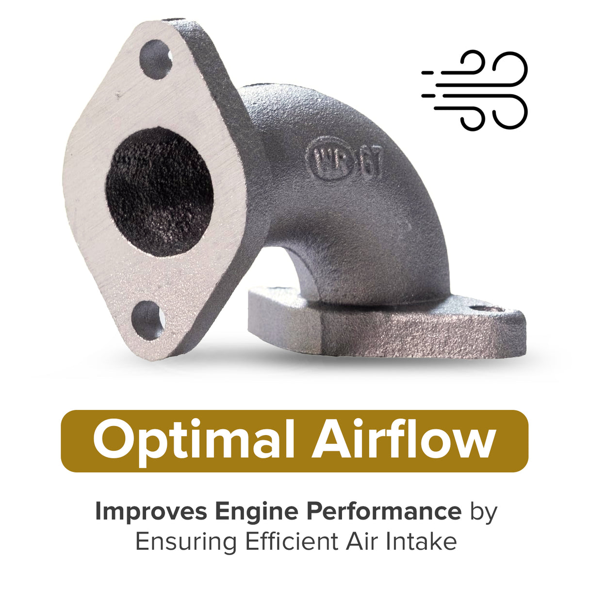 Intake Manifold for Kandi  49cc & 110cc Go-Karts