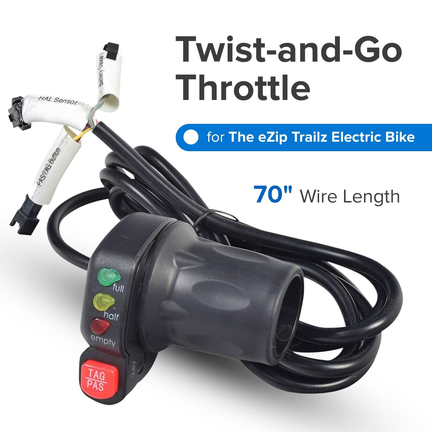 currie technologies ezip trailz electric bicycle Throttle for the eZip Trailz Electric Bike