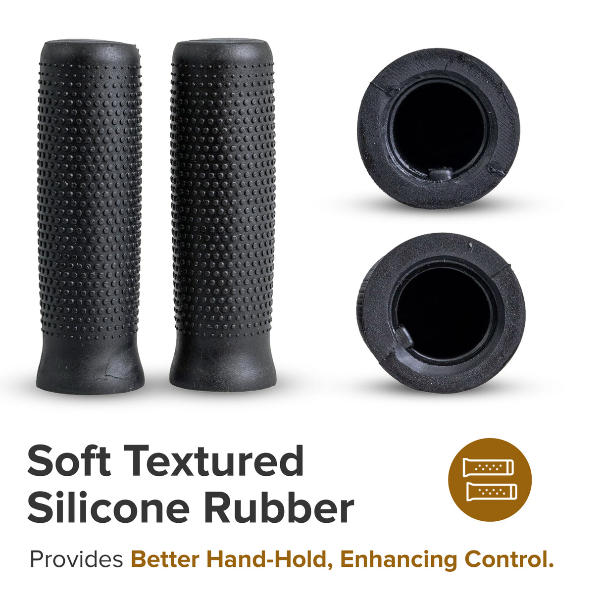 Black Handlebar Grips for Ninebot Electric Scooters