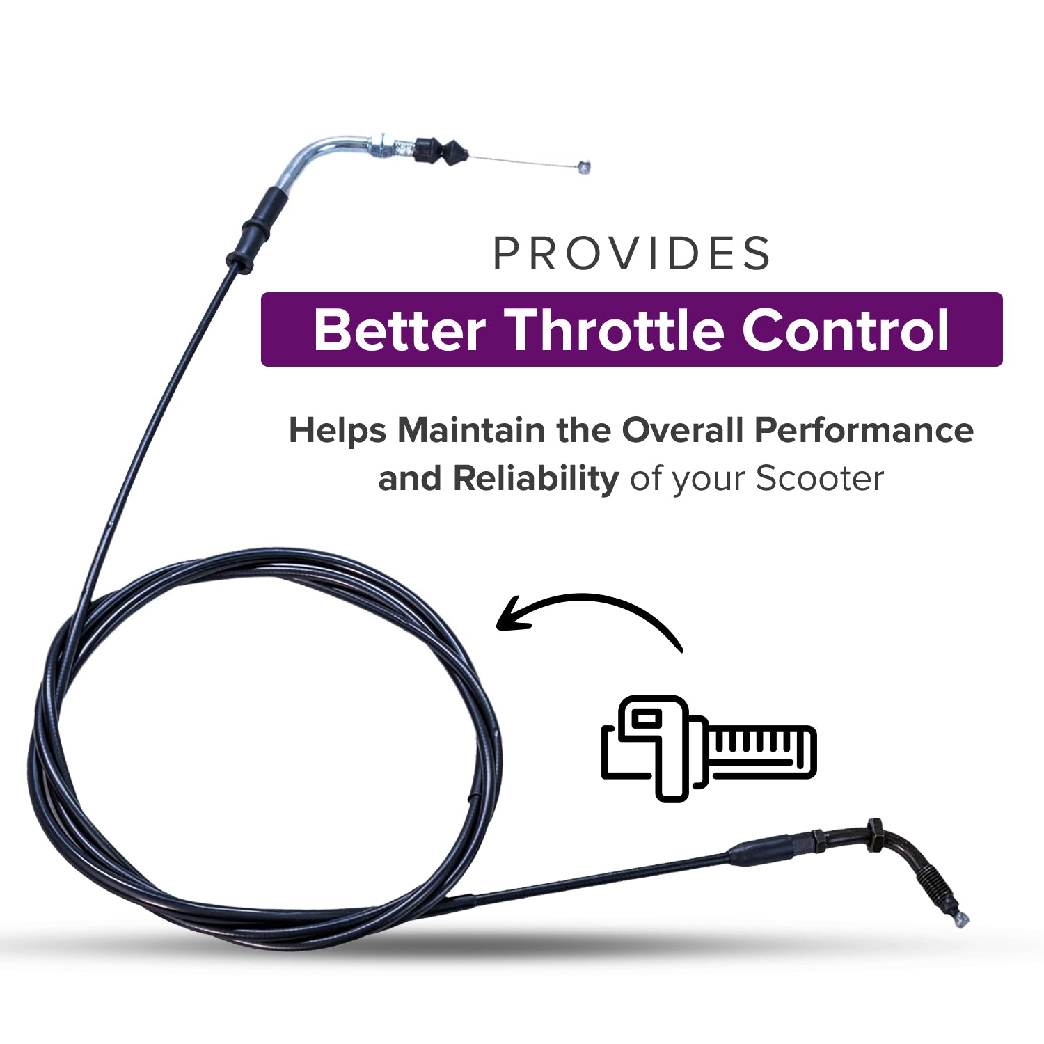 68" Throttle Cable for 50cc, 125cc, & 150cc Scooters