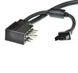 4 Key 50 Amp VSI Joystick Controller by PG Drives Technology, showing a close-up of its black electrical wire with a connector, used for controlling power chair functions.