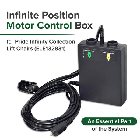 Infinite Position Motor Control Box for Pride Infinity Collection Lift Chairs (ELE132831)