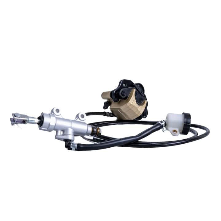 Rear Disc Brake Caliper & Master Cylinder Assembly for the Coleman KT196 6.5 Hp Go-Kart