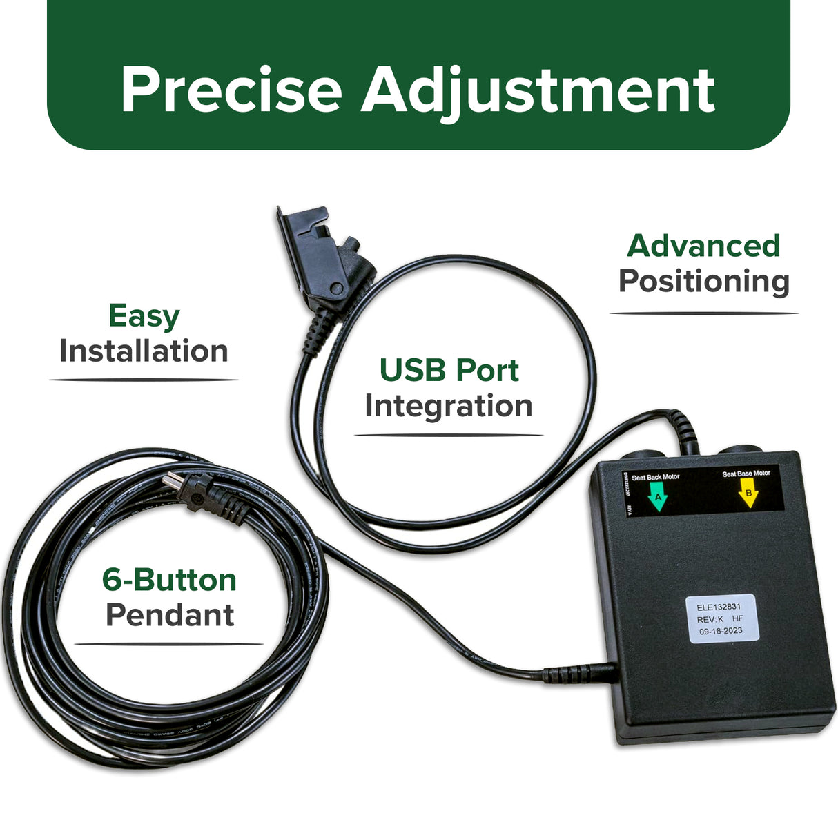 Infinite Position Motor Control Box for Pride Infinity Collection Lift Chairs (ELE132831)