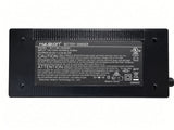 42V 2.0A lithium battery charger label, model HLT-180-4202000, input 100-120V 2A, output 42.0V 2.0A 84W, UL listed