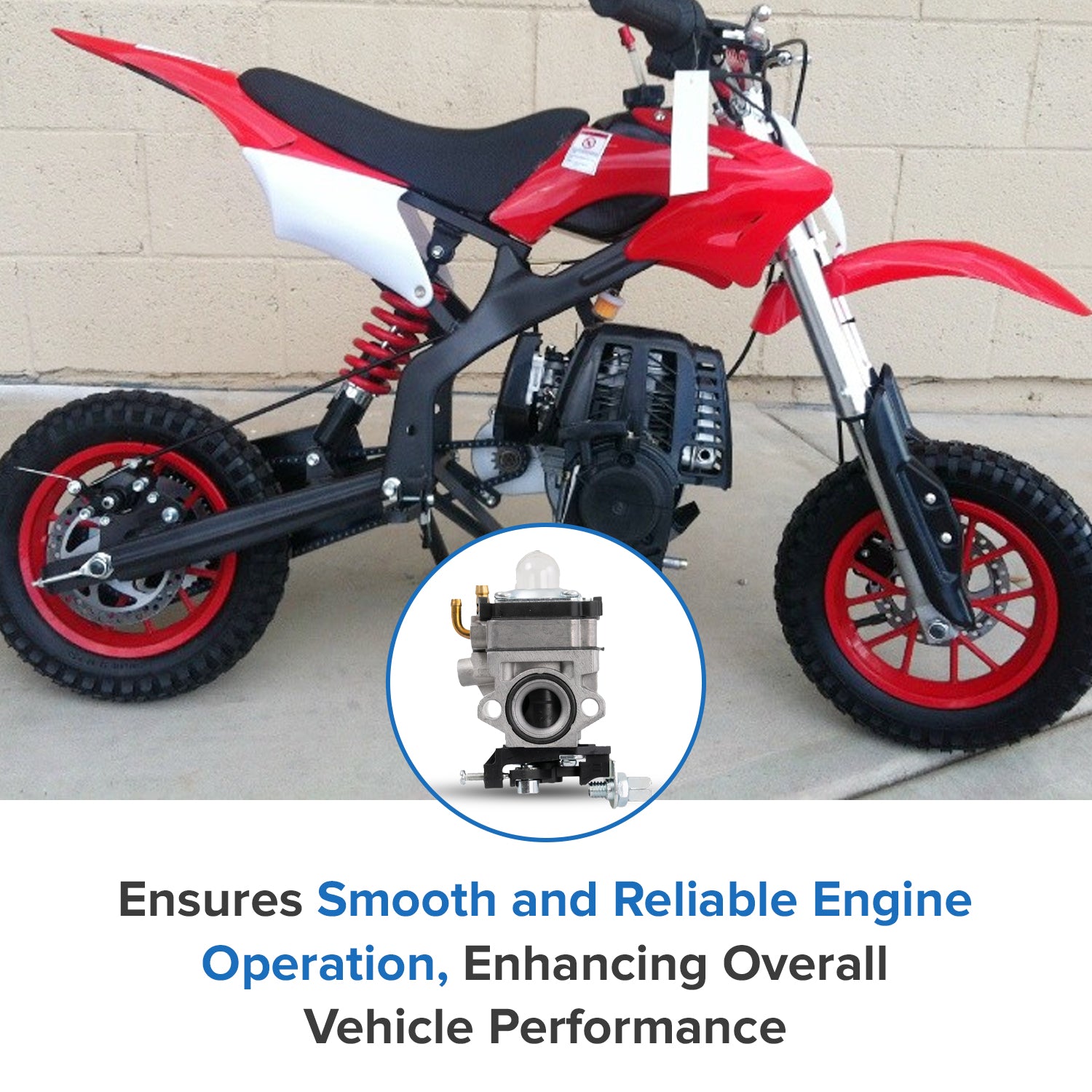 Carburetor for the X-PRO 40cc Mini Bike