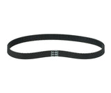 447-3M/12 Drive Belt for Razor E100 & Bladez Ion 150, featuring white text on a black belt. Ideal for replacing worn scooter belts, ensuring optimal performance for compatible models.