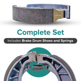 105 mm Brake Drum Shoe Set with Springs for Drive ZooMe R3 (R318CS) & eWheel EW-36 Scooters