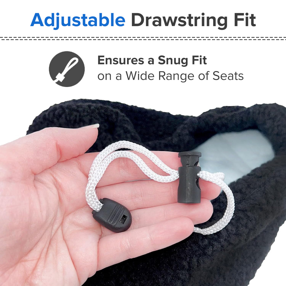 Universal Fleece Seat Cover for Bike & Scooter Seats